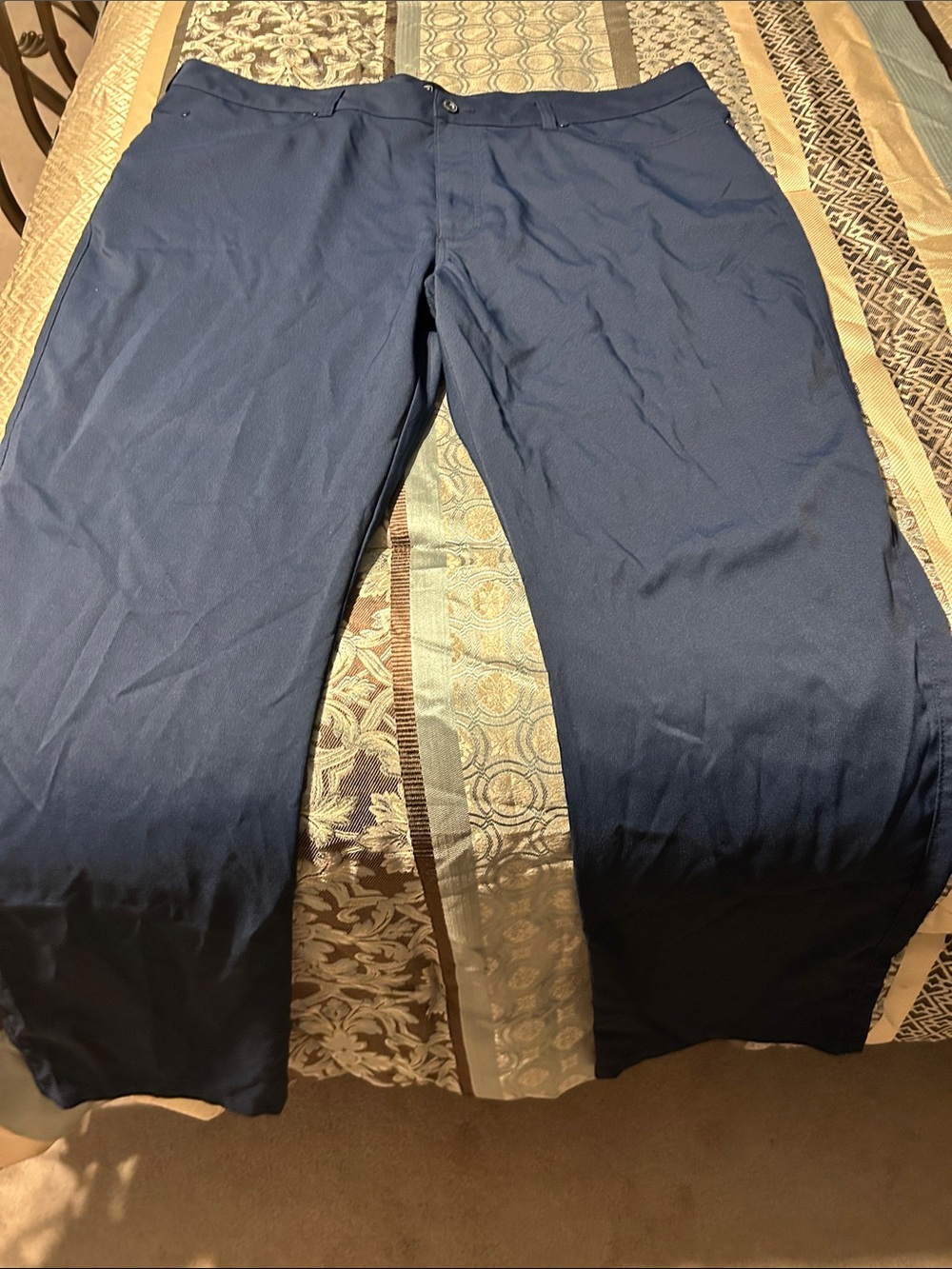 PGA Tour Men's Navy Blue Dress Pants